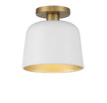 MERIDIAN, VINTAGE SEMI-FLUSH 4, SEMI FLUSH MOUNT LIGHT