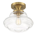 MERIDIAN, VINTAGE SEMI-FLUSH 2, SEMI FLUSH MOUNT LIGHT