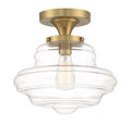 MERIDIAN, VINTAGE SEMI-FLUSH 2, SEMI FLUSH MOUNT LIGHT