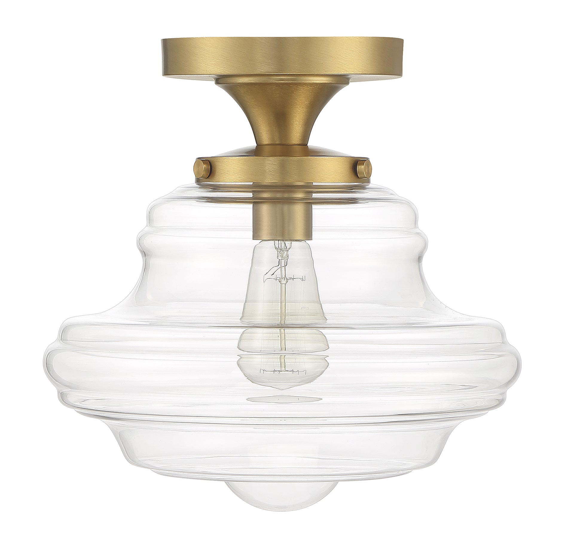 MERIDIAN, VINTAGE SEMI-FLUSH 2, SEMI FLUSH MOUNT LIGHT