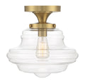 MERIDIAN, VINTAGE SEMI-FLUSH 2, SEMI FLUSH MOUNT LIGHT