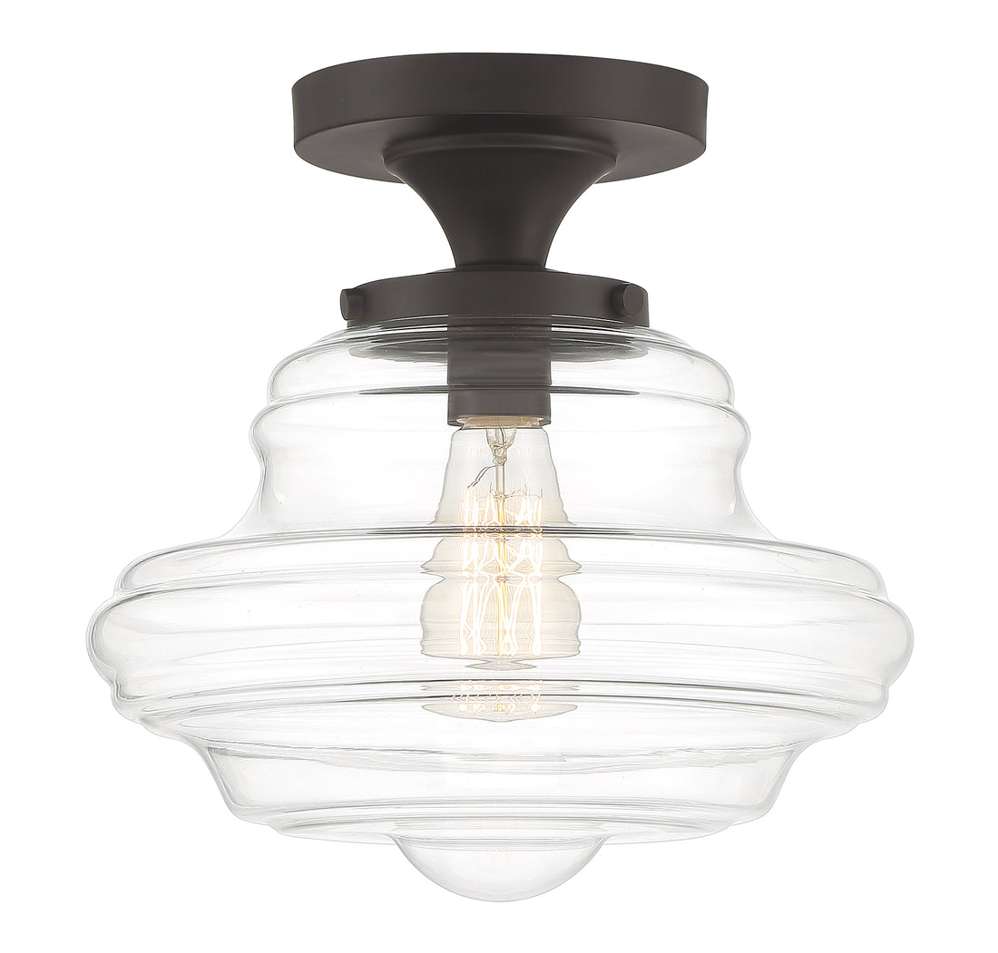 MERIDIAN, VINTAGE SEMI-FLUSH 2, SEMI FLUSH MOUNT LIGHT