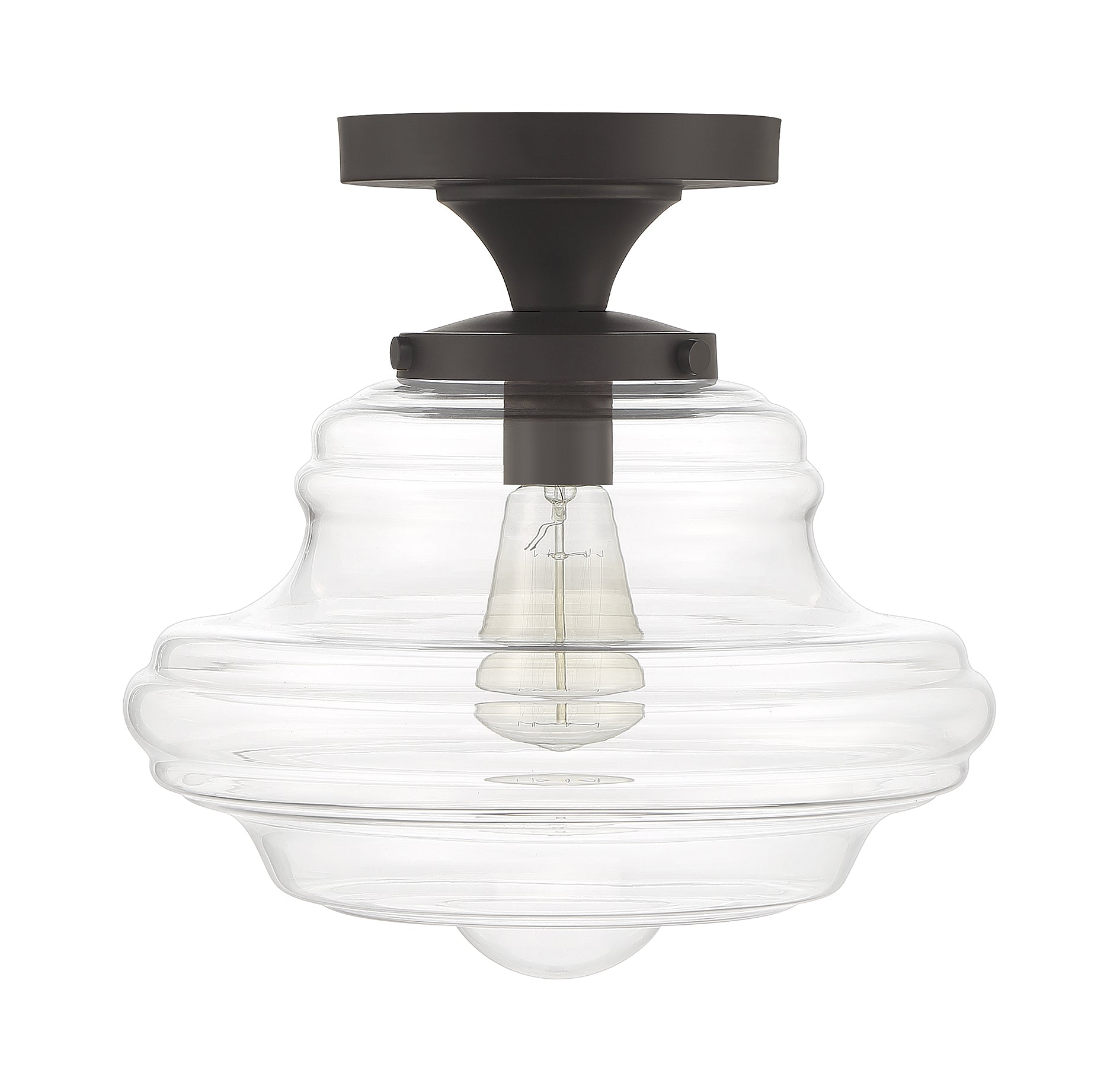 MERIDIAN, VINTAGE SEMI-FLUSH 2, SEMI FLUSH MOUNT LIGHT