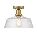 MERIDIAN, VINTAGE SEMI-FLUSH 3, SEMI FLUSH MOUNT LIGHT