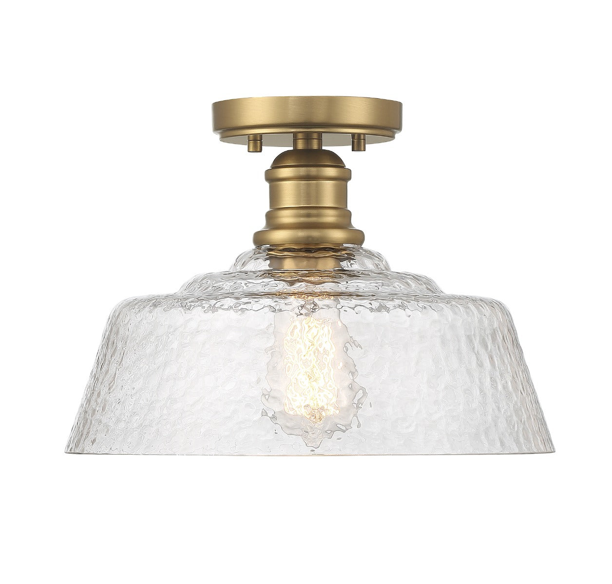 MERIDIAN, VINTAGE SEMI-FLUSH 3, SEMI FLUSH MOUNT LIGHT