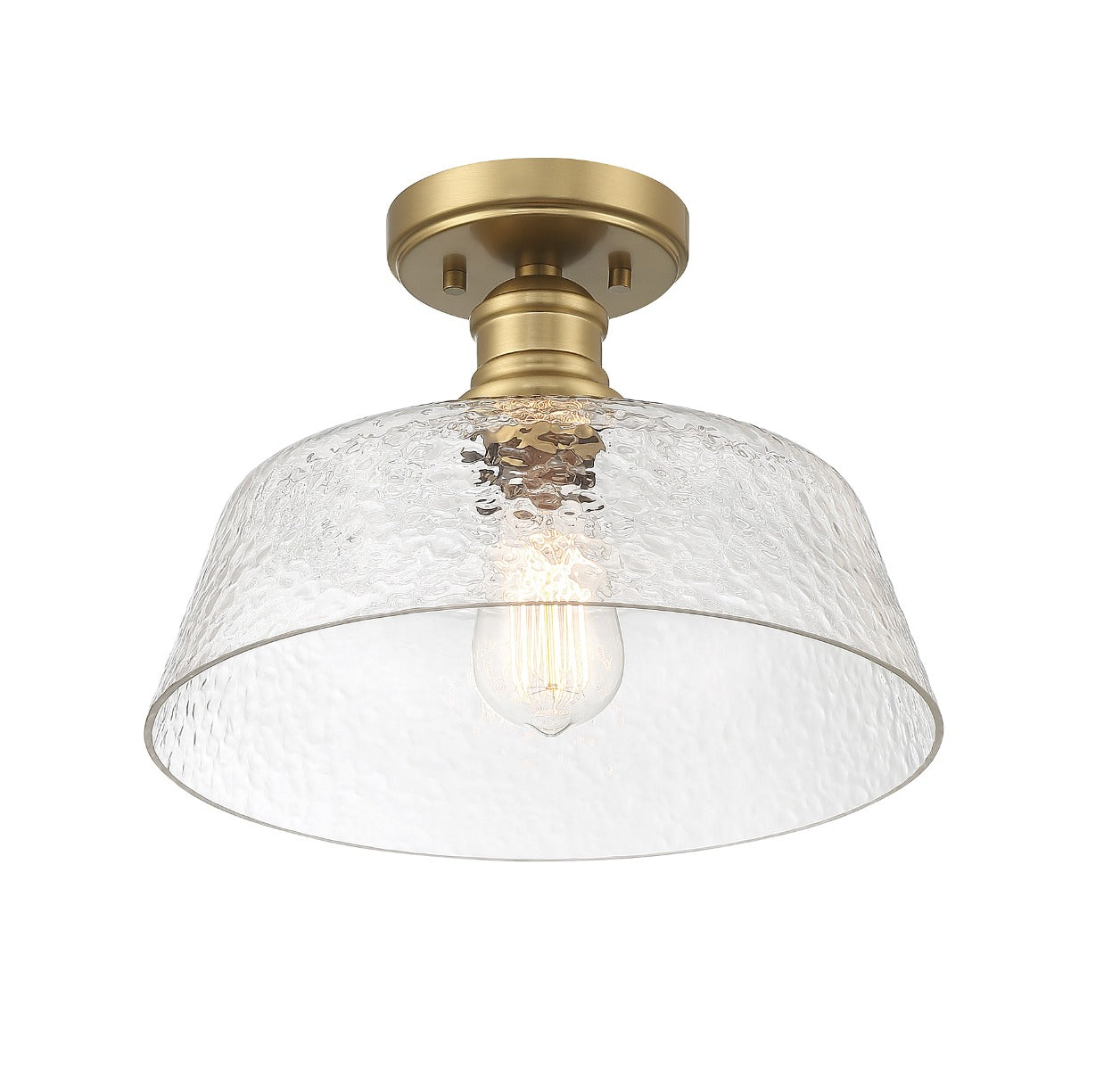 MERIDIAN, VINTAGE SEMI-FLUSH 3, SEMI FLUSH MOUNT LIGHT