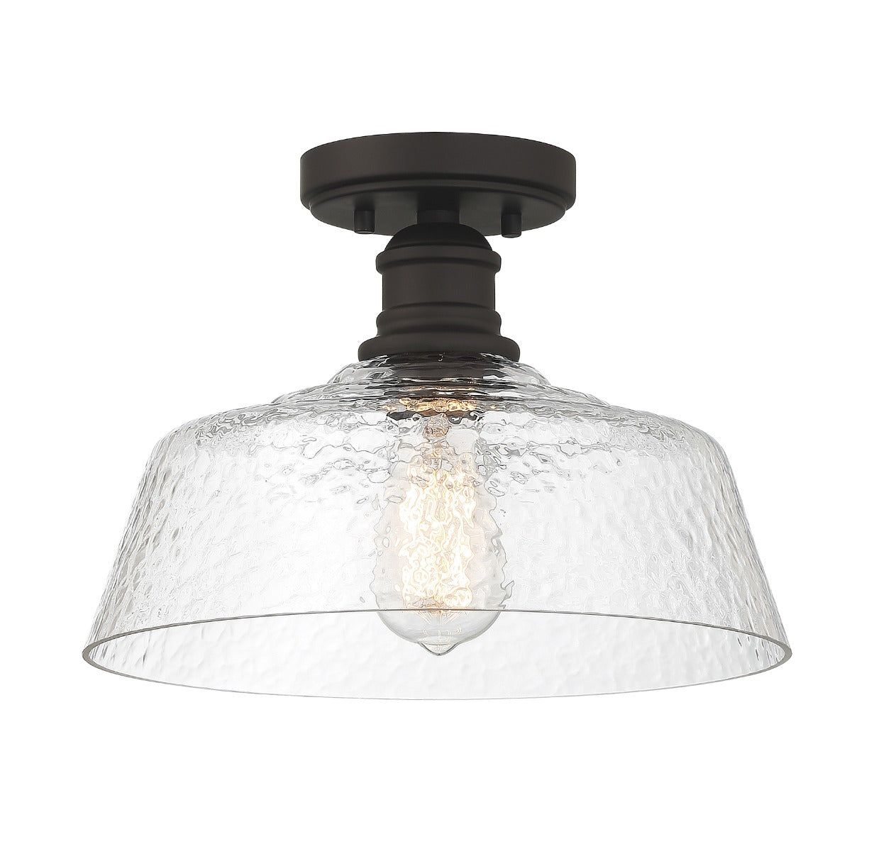 MERIDIAN, VINTAGE SEMI-FLUSH 3, SEMI FLUSH MOUNT LIGHT