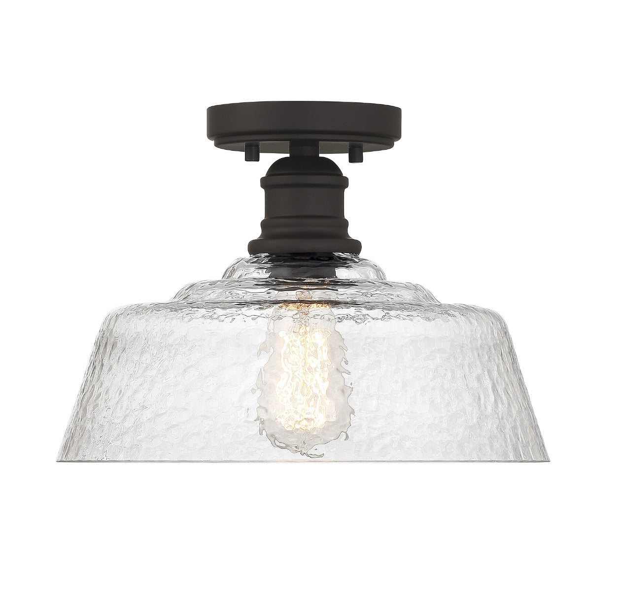 MERIDIAN, VINTAGE SEMI-FLUSH 3, SEMI FLUSH MOUNT LIGHT