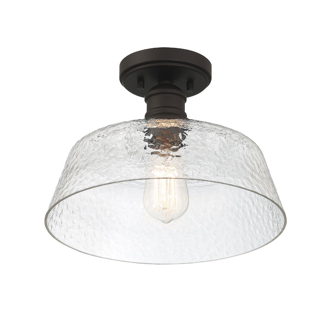 MERIDIAN, VINTAGE SEMI-FLUSH 3, SEMI FLUSH MOUNT LIGHT