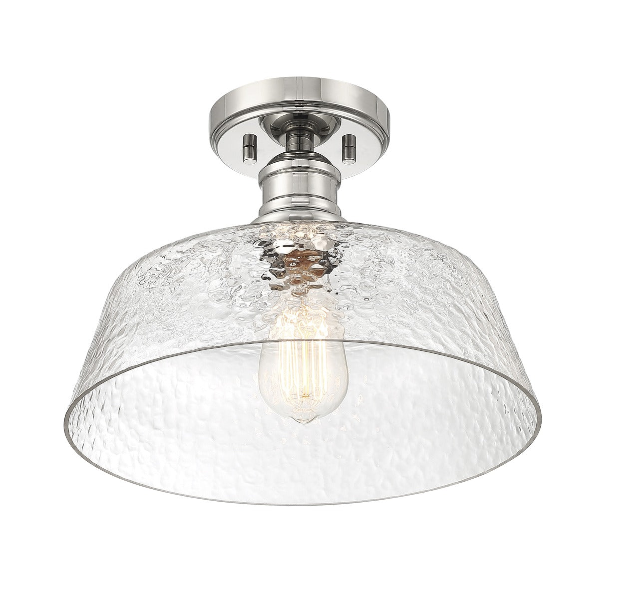 MERIDIAN, VINTAGE SEMI-FLUSH 3, SEMI FLUSH MOUNT LIGHT