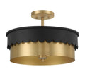 MERIDIAN, SEMI-FLUSH, SEMI FLUSH MOUNT LIGHT