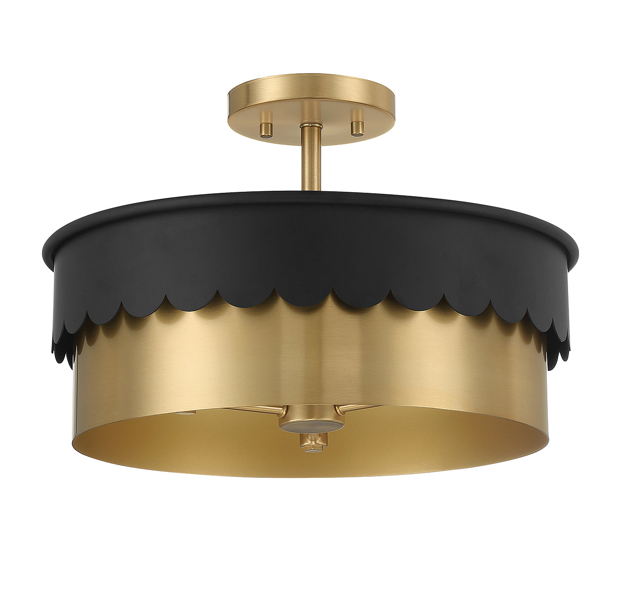 MERIDIAN, SEMI-FLUSH, SEMI FLUSH MOUNT LIGHT