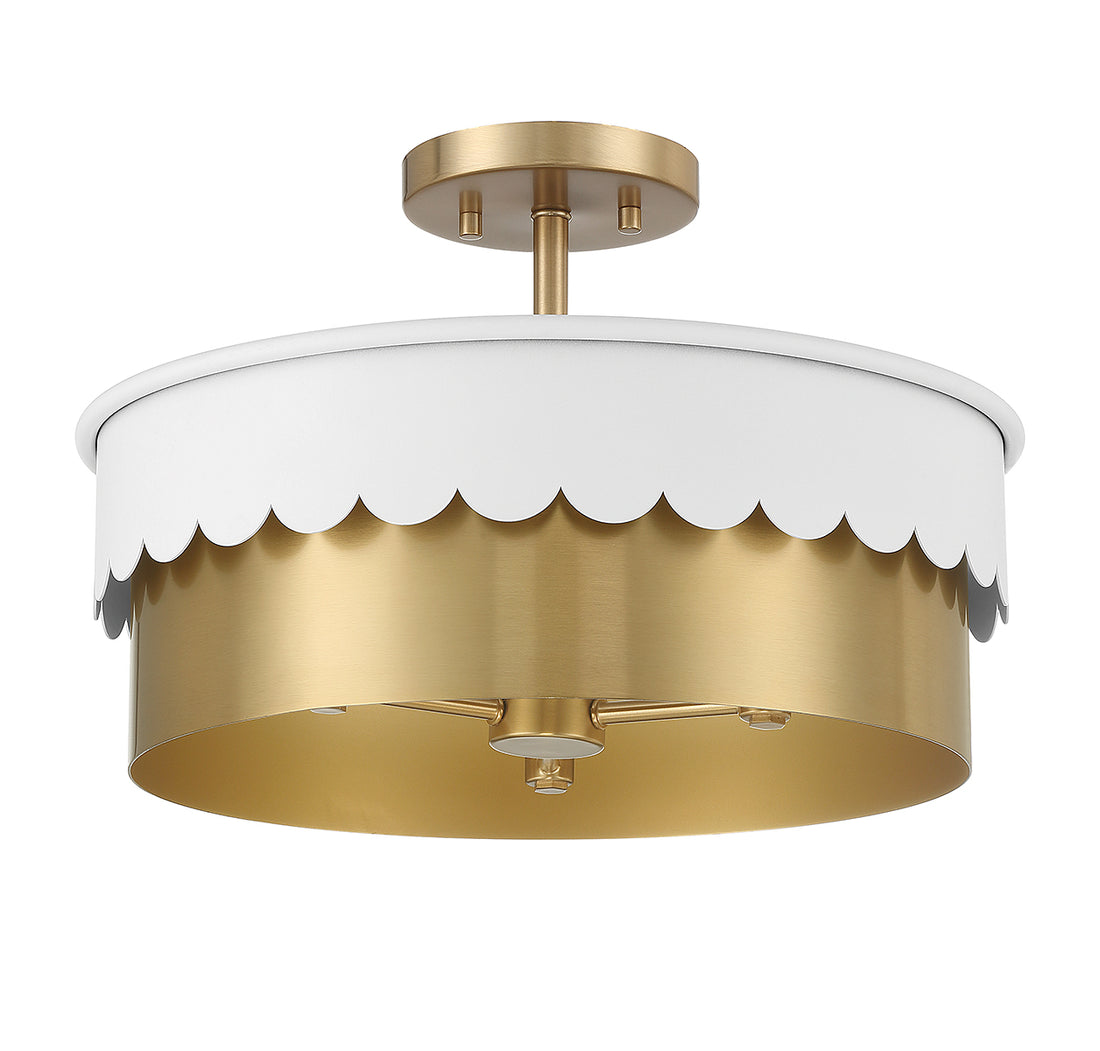 MERIDIAN, SEMI-FLUSH, SEMI FLUSH MOUNT LIGHT