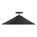 MERIDIAN, BOHEMIAN MID-CENTURY MODERN SEMI-FLUSH, SEMI FLUSH MOUNT LIGHT