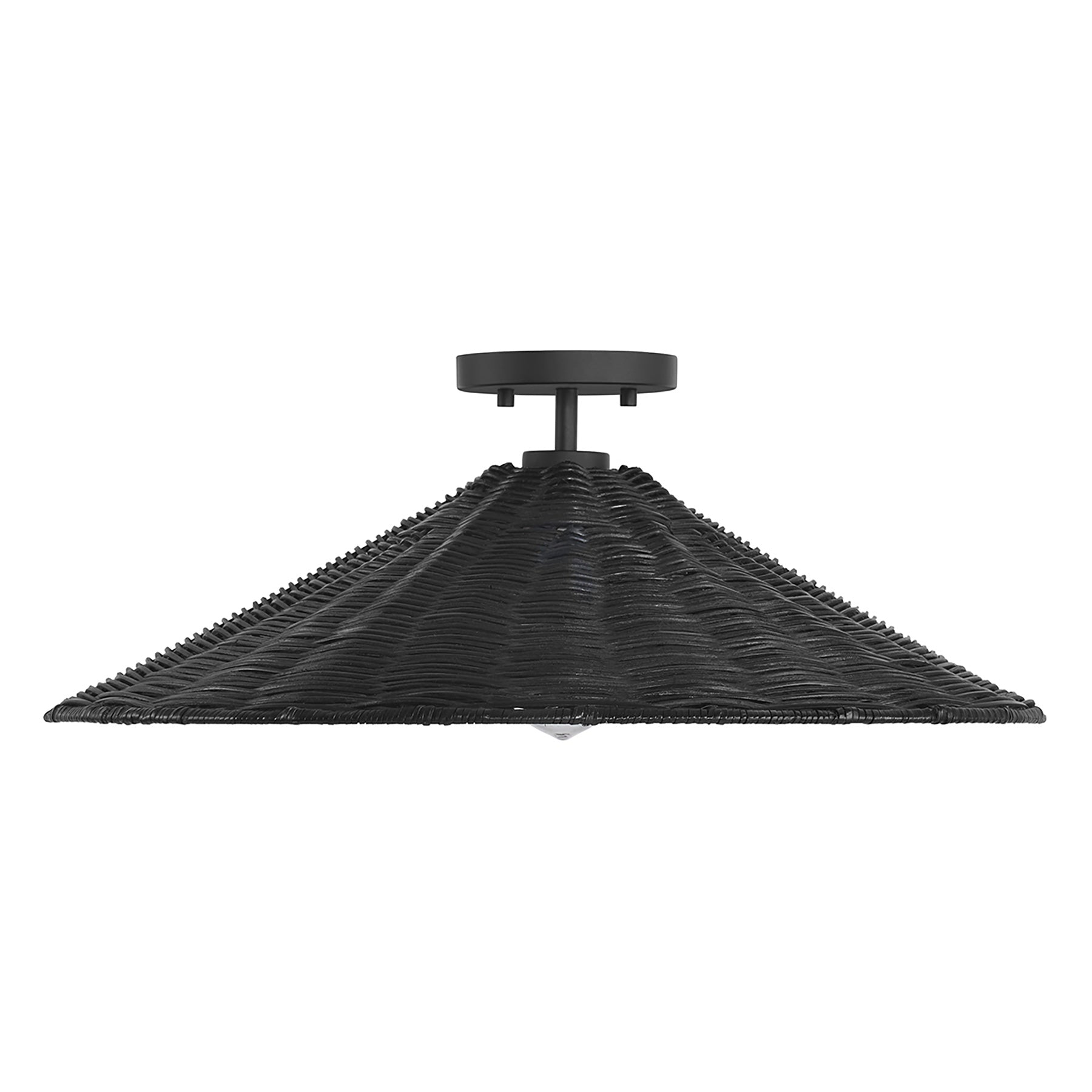 MERIDIAN, BOHEMIAN MID-CENTURY MODERN SEMI-FLUSH, SEMI FLUSH MOUNT LIGHT