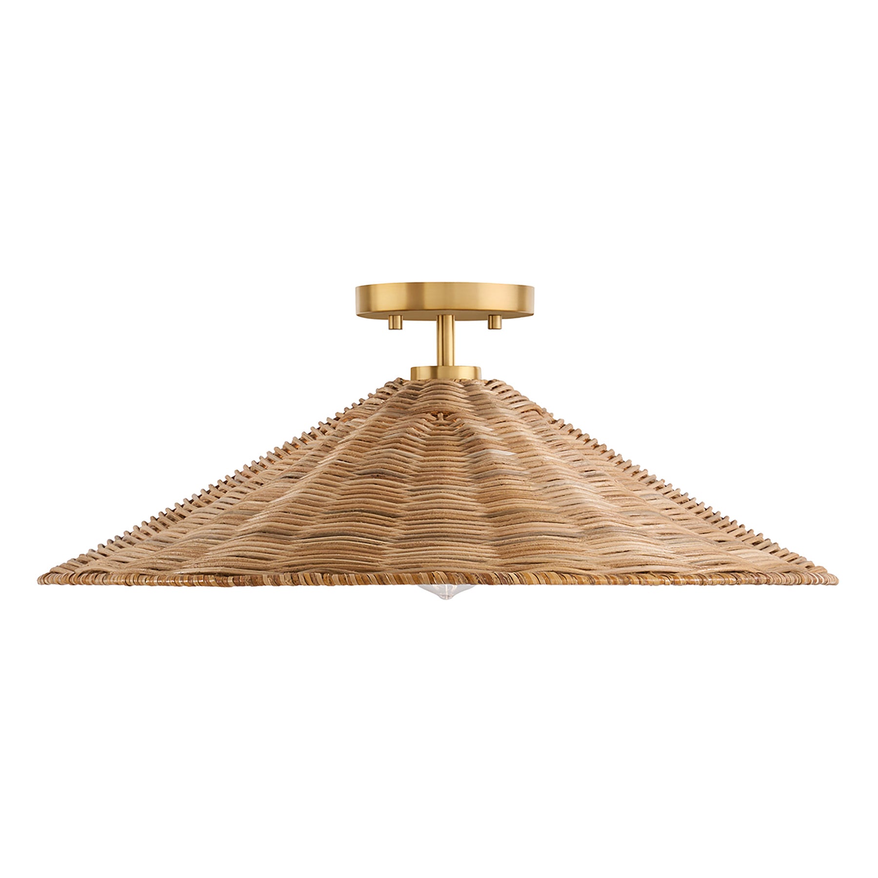 MERIDIAN, BOHEMIAN MID-CENTURY MODERN SEMI-FLUSH, SEMI FLUSH MOUNT LIGHT