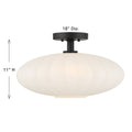 MERIDIAN, TRADITIONAL SEMI-FLUSH, SEMI FLUSH MOUNT LIGHT