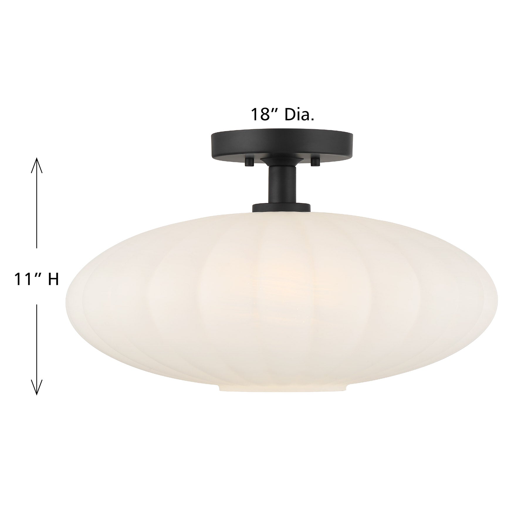 MERIDIAN, TRADITIONAL SEMI-FLUSH, SEMI FLUSH MOUNT LIGHT