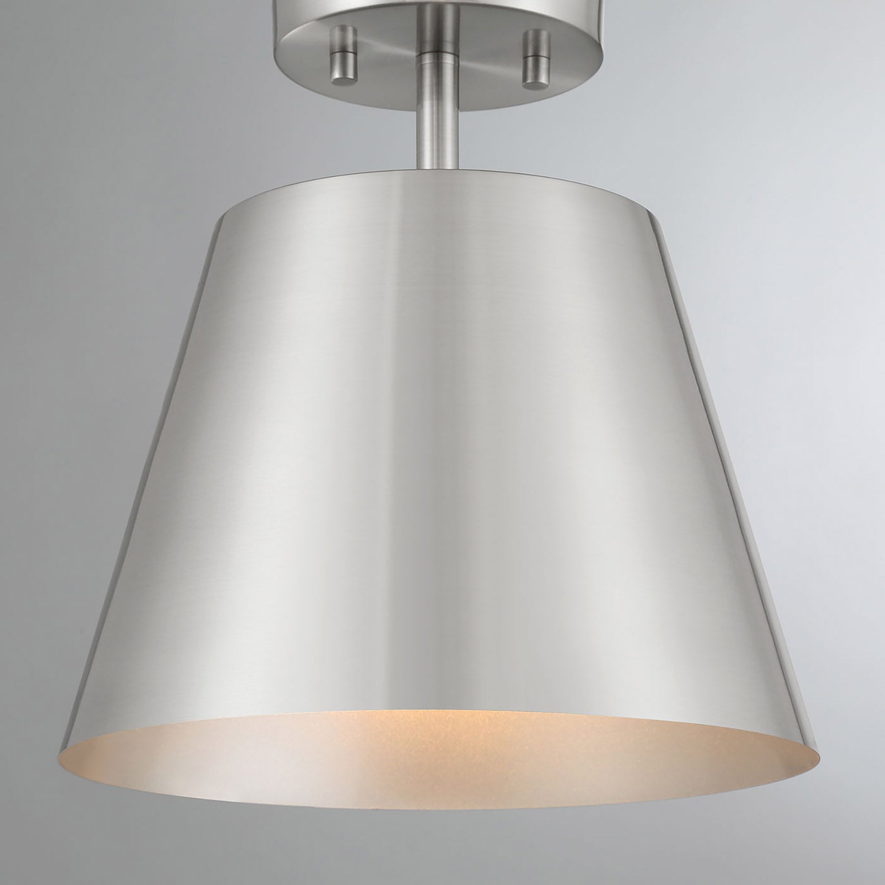 MERIDIAN, CONTEMPORARY SEMI-FLUSH, SEMI FLUSH MOUNT LIGHT