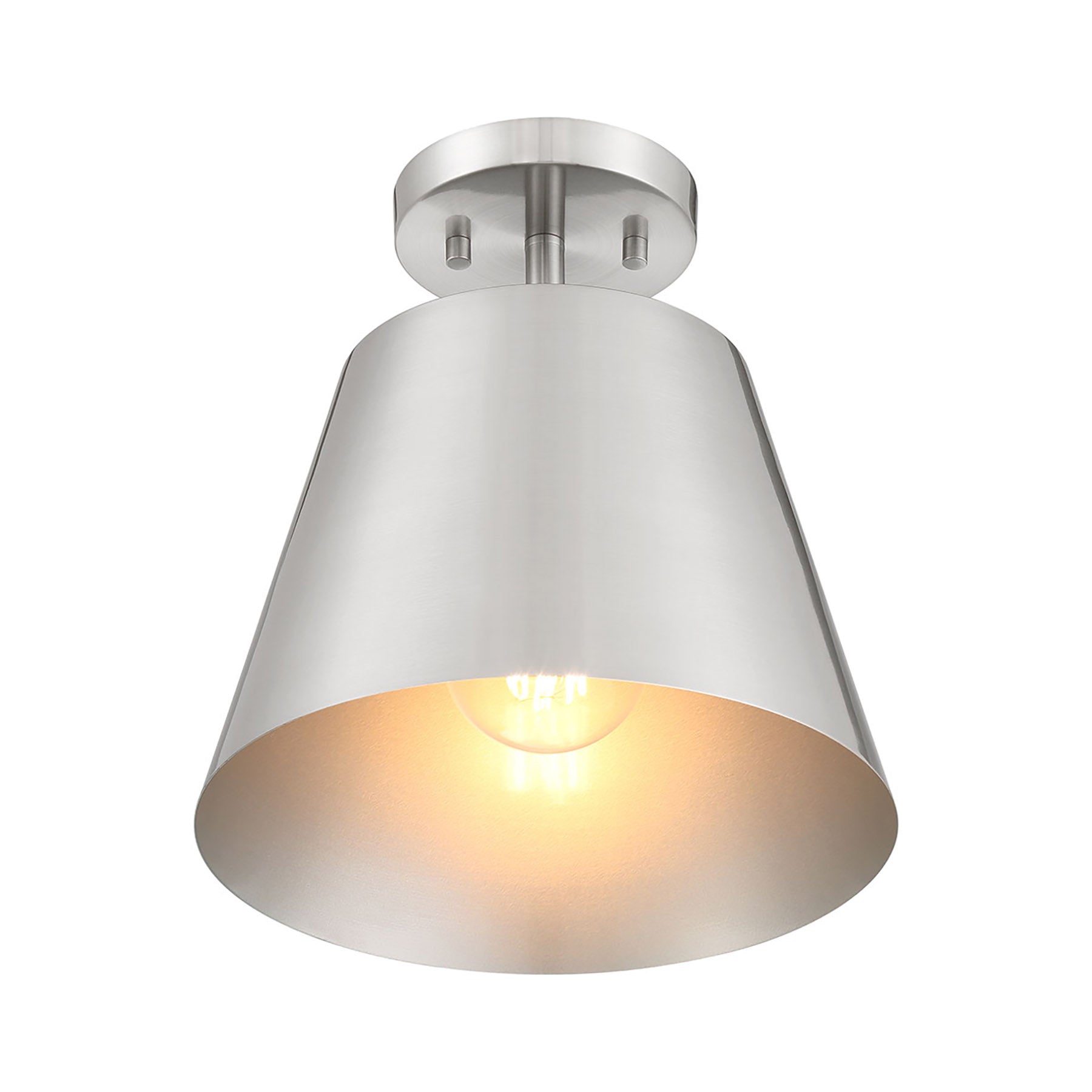 MERIDIAN, CONTEMPORARY SEMI-FLUSH, SEMI FLUSH MOUNT LIGHT