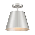 MERIDIAN, CONTEMPORARY SEMI-FLUSH, SEMI FLUSH MOUNT LIGHT