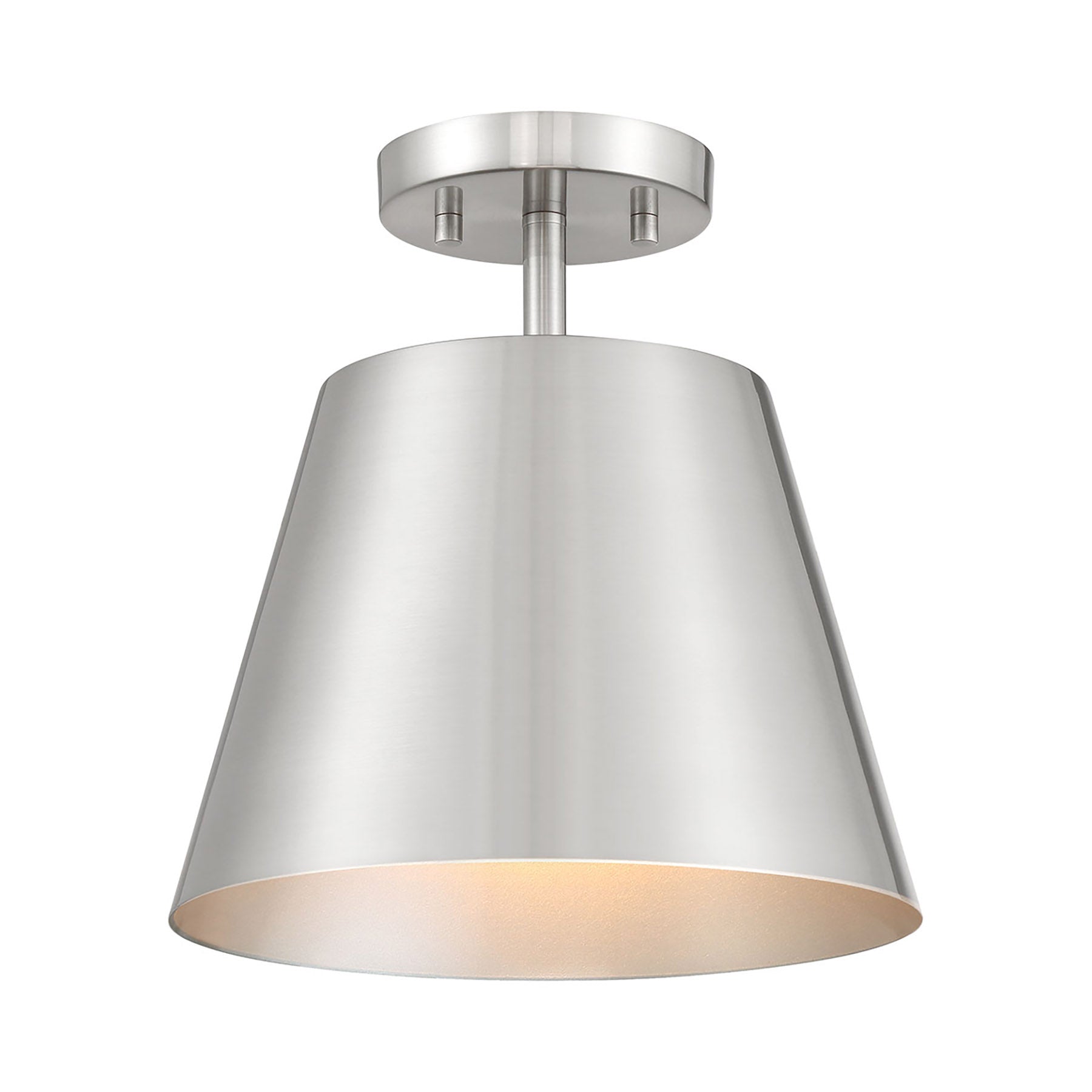 MERIDIAN, CONTEMPORARY SEMI-FLUSH, SEMI FLUSH MOUNT LIGHT