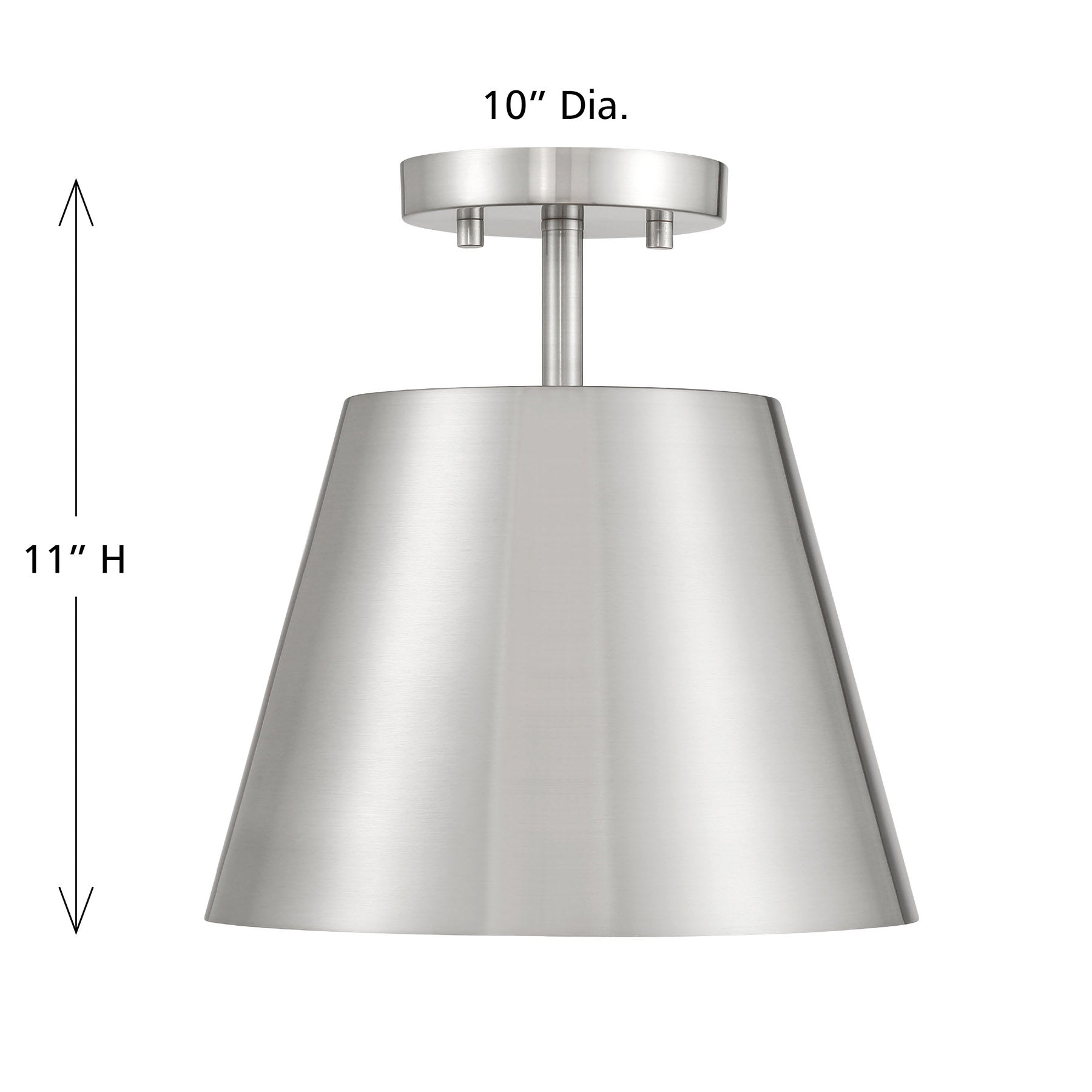 MERIDIAN, CONTEMPORARY SEMI-FLUSH, SEMI FLUSH MOUNT LIGHT