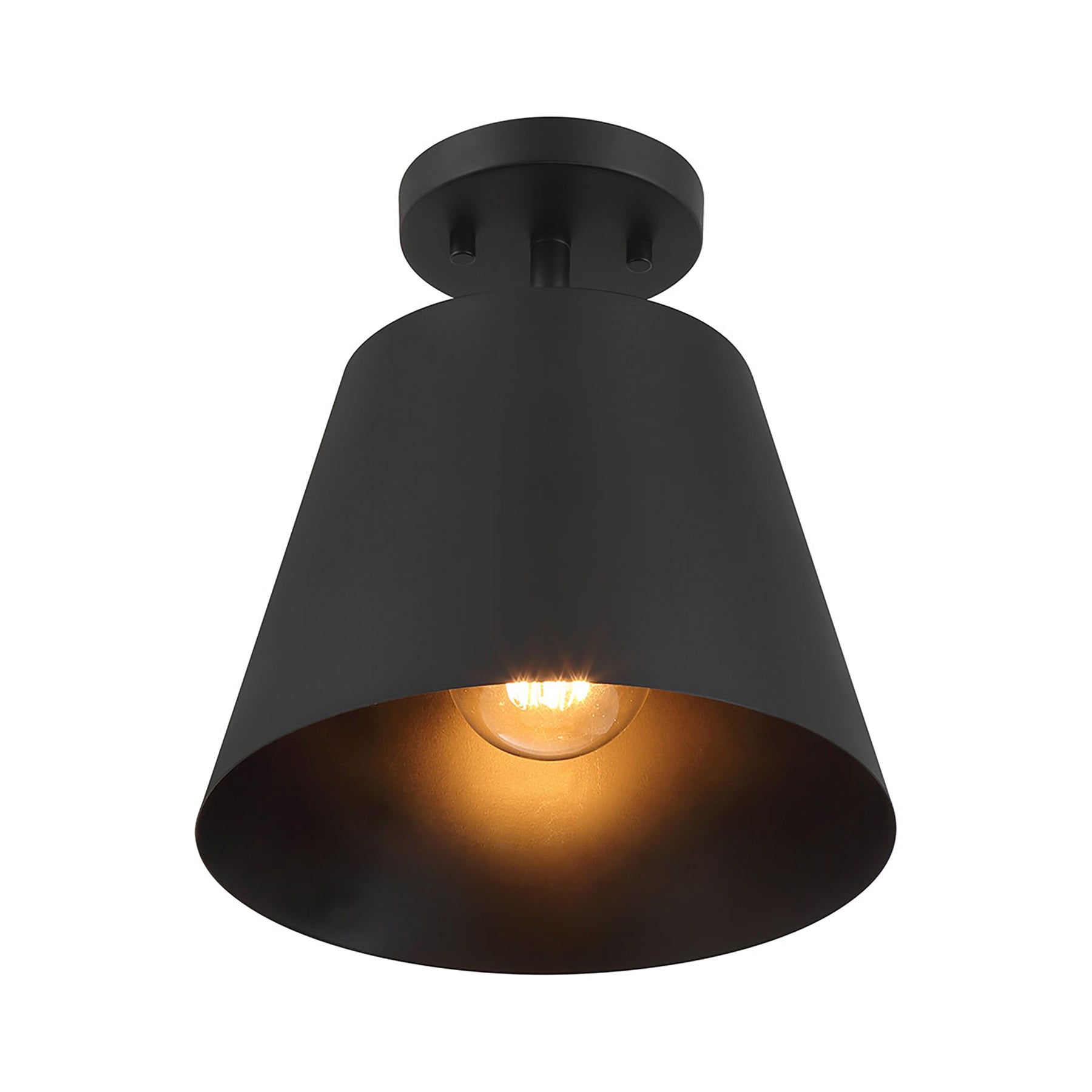 MERIDIAN, CONTEMPORARY SEMI-FLUSH, SEMI FLUSH MOUNT LIGHT