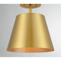 MERIDIAN, CONTEMPORARY SEMI-FLUSH, SEMI FLUSH MOUNT LIGHT