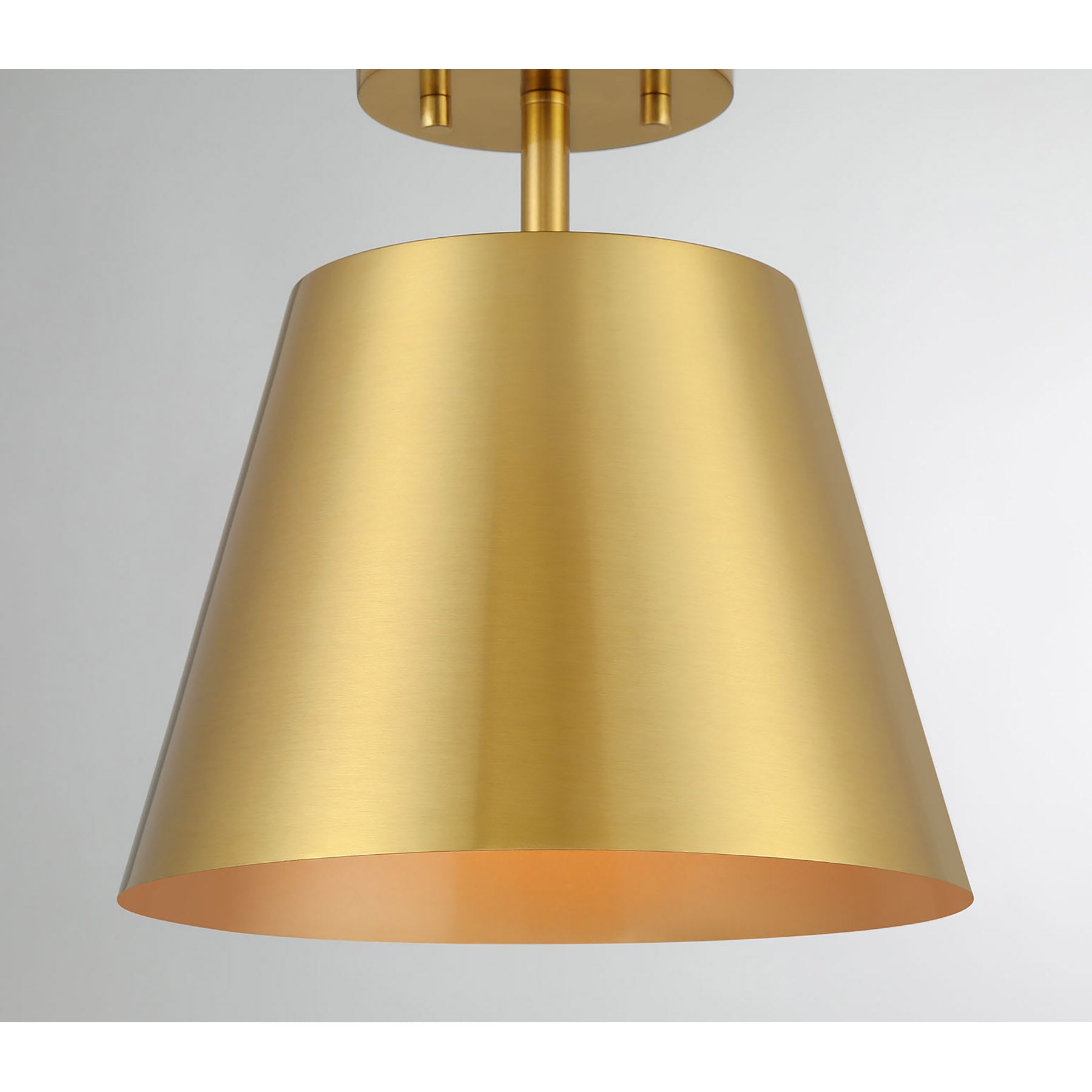 MERIDIAN, CONTEMPORARY SEMI-FLUSH, SEMI FLUSH MOUNT LIGHT