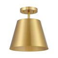 MERIDIAN, CONTEMPORARY SEMI-FLUSH, SEMI FLUSH MOUNT LIGHT