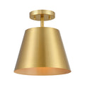 MERIDIAN, CONTEMPORARY SEMI-FLUSH, SEMI FLUSH MOUNT LIGHT