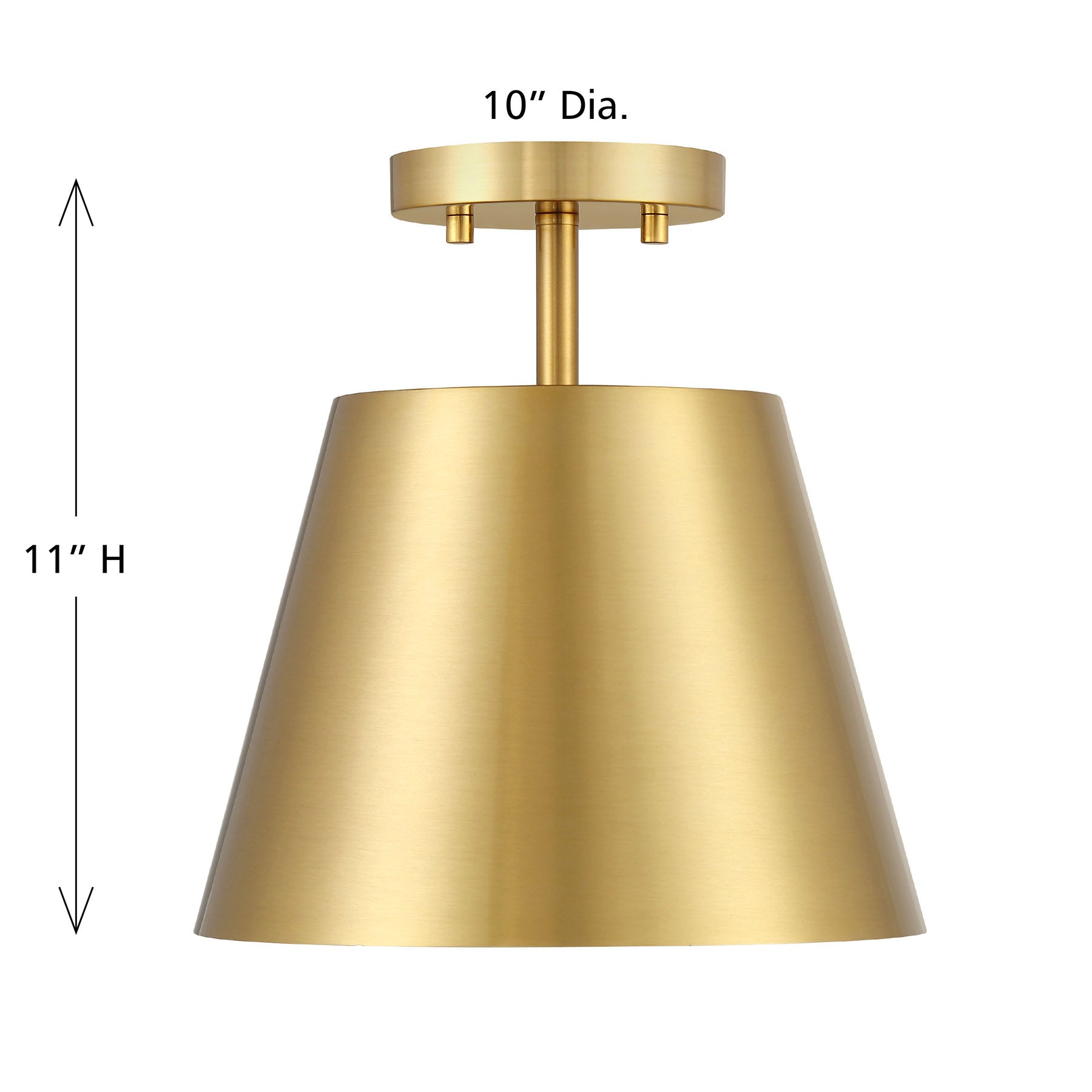 MERIDIAN, CONTEMPORARY SEMI-FLUSH, SEMI FLUSH MOUNT LIGHT