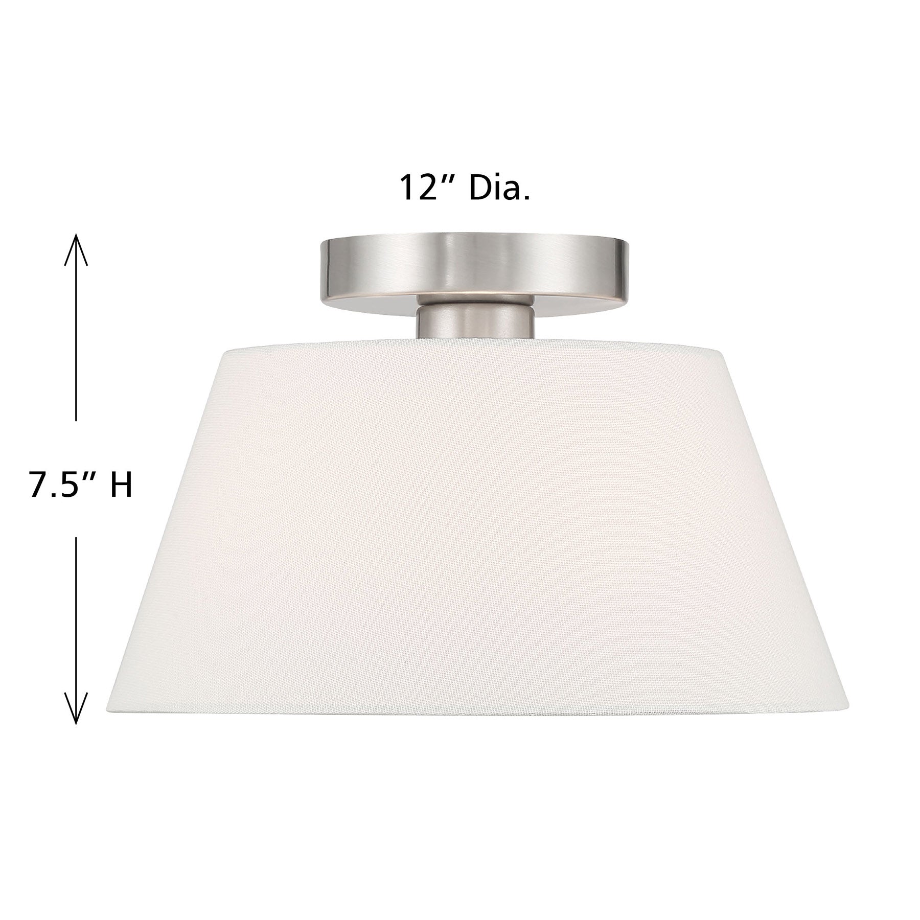 MERIDIAN, MODERN SEMI-FLUSH, SEMI FLUSH MOUNT LIGHT