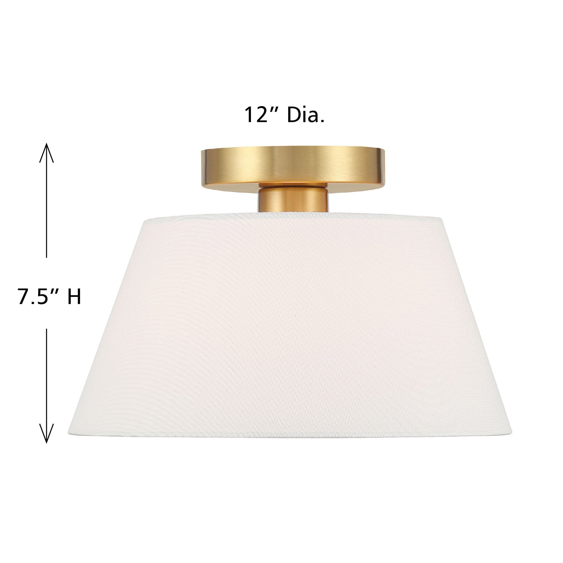MERIDIAN, MODERN SEMI-FLUSH, SEMI FLUSH MOUNT LIGHT