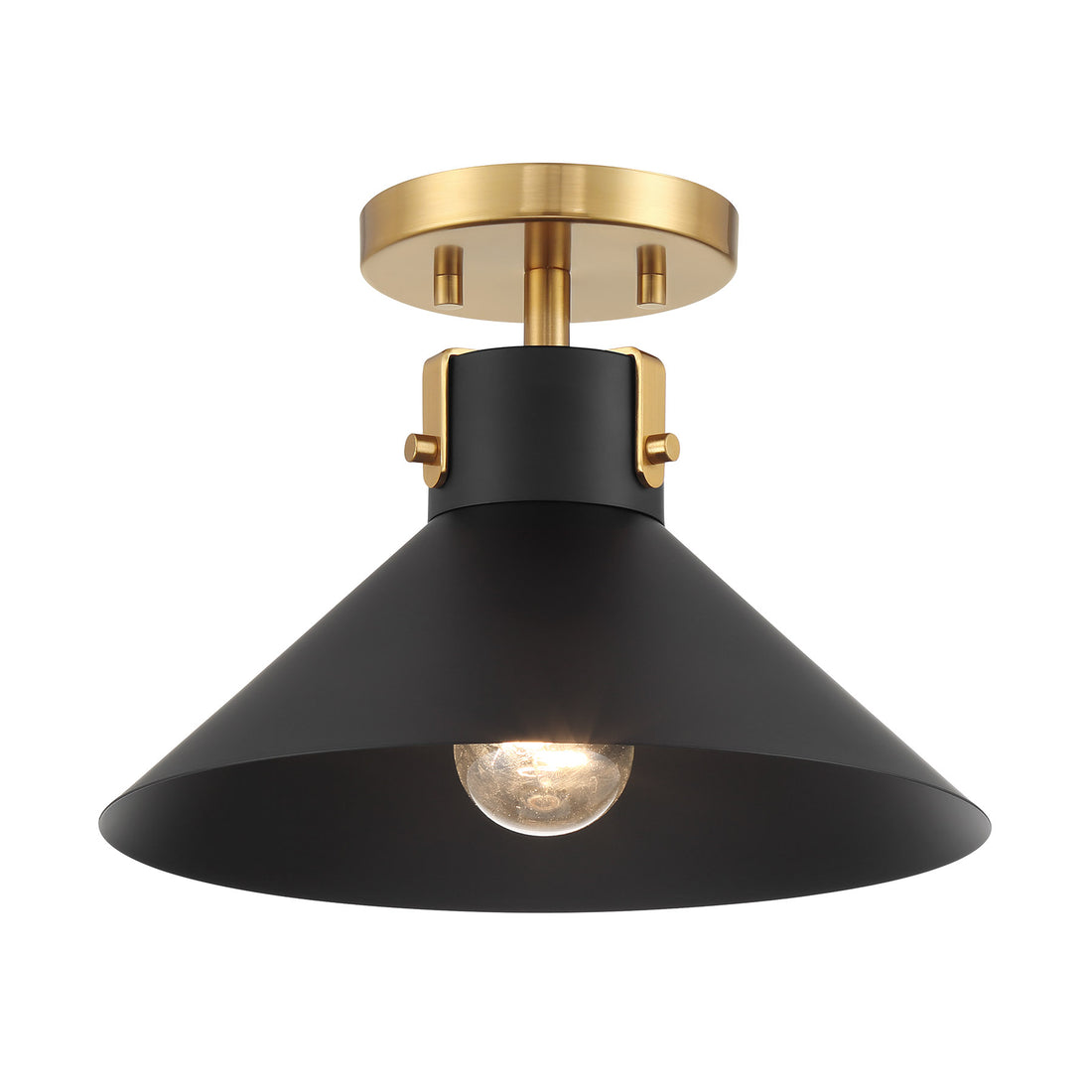 MERIDIAN, CONTEMPORARY SEMI-FLUSH 2, SEMI FLUSH MOUNT LIGHT