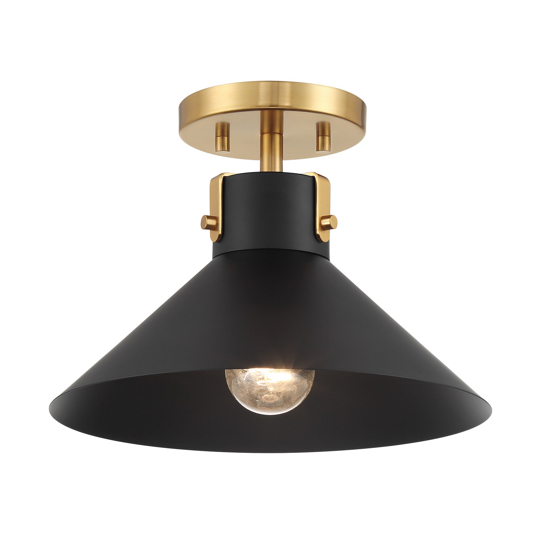 MERIDIAN, CONTEMPORARY SEMI-FLUSH 2, SEMI FLUSH MOUNT LIGHT