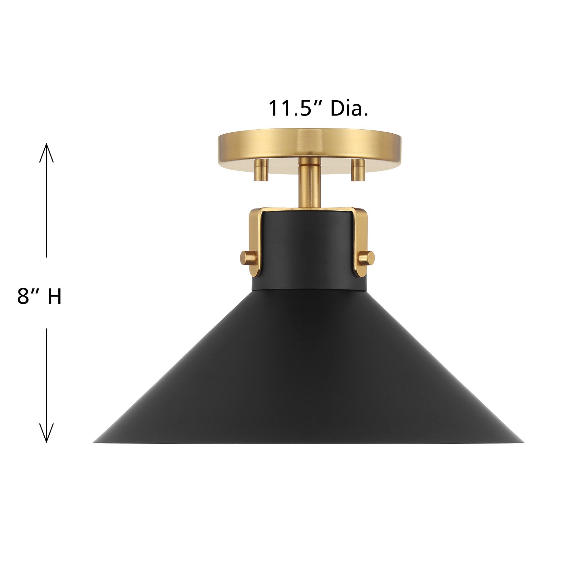 MERIDIAN, CONTEMPORARY SEMI-FLUSH 2, SEMI FLUSH MOUNT LIGHT