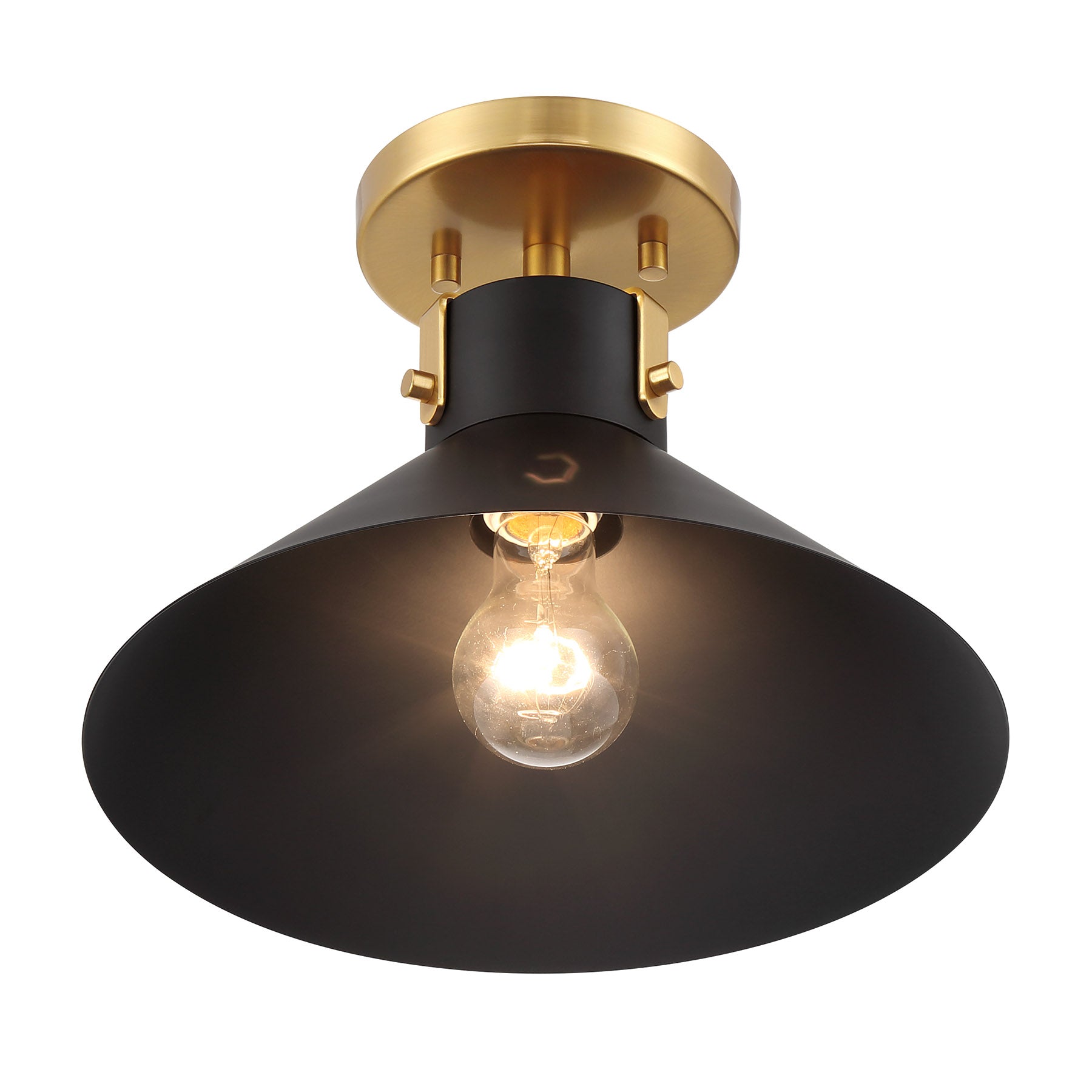 MERIDIAN, CONTEMPORARY SEMI-FLUSH 2, SEMI FLUSH MOUNT LIGHT