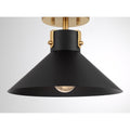 MERIDIAN, CONTEMPORARY SEMI-FLUSH 2, SEMI FLUSH MOUNT LIGHT