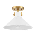 MERIDIAN, CONTEMPORARY SEMI-FLUSH 2, SEMI FLUSH MOUNT LIGHT