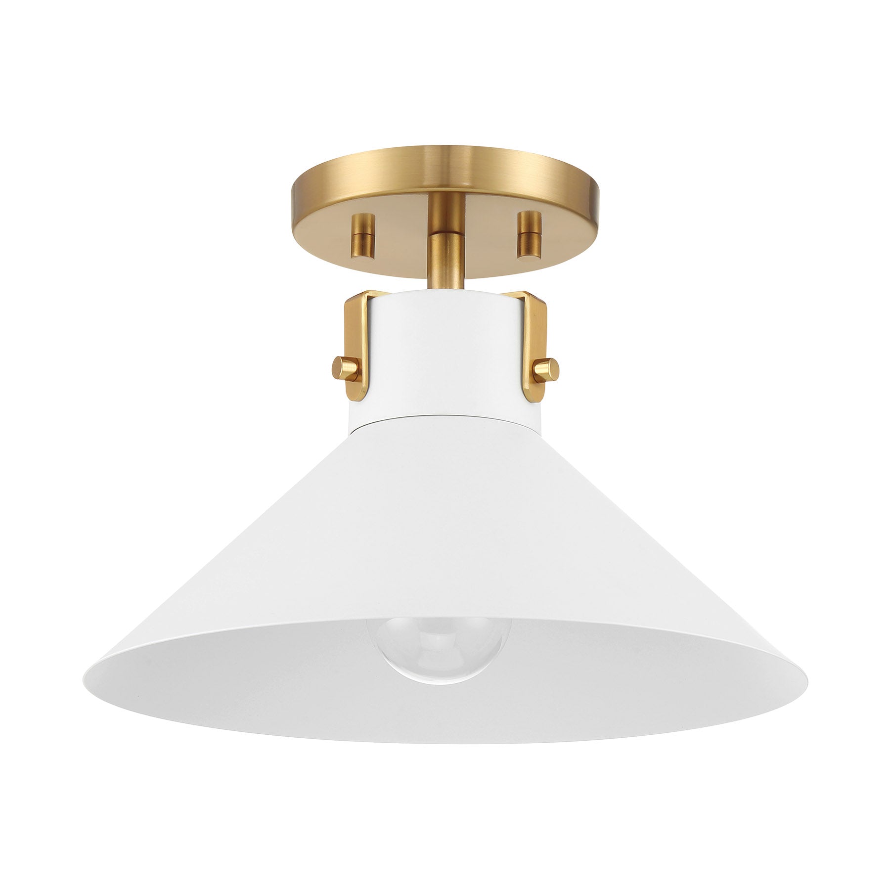 MERIDIAN, CONTEMPORARY SEMI-FLUSH 2, SEMI FLUSH MOUNT LIGHT