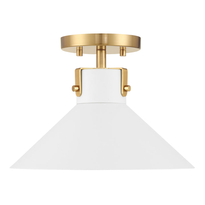 MERIDIAN, CONTEMPORARY SEMI-FLUSH 2, SEMI FLUSH MOUNT LIGHT