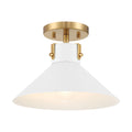 MERIDIAN, CONTEMPORARY SEMI-FLUSH 2, SEMI FLUSH MOUNT LIGHT