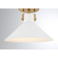 MERIDIAN, CONTEMPORARY SEMI-FLUSH 2, SEMI FLUSH MOUNT LIGHT