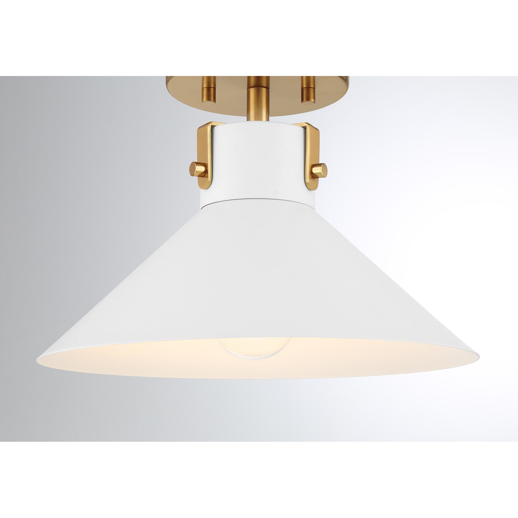 MERIDIAN, CONTEMPORARY SEMI-FLUSH 2, SEMI FLUSH MOUNT LIGHT