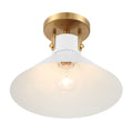 MERIDIAN, CONTEMPORARY SEMI-FLUSH 2, SEMI FLUSH MOUNT LIGHT