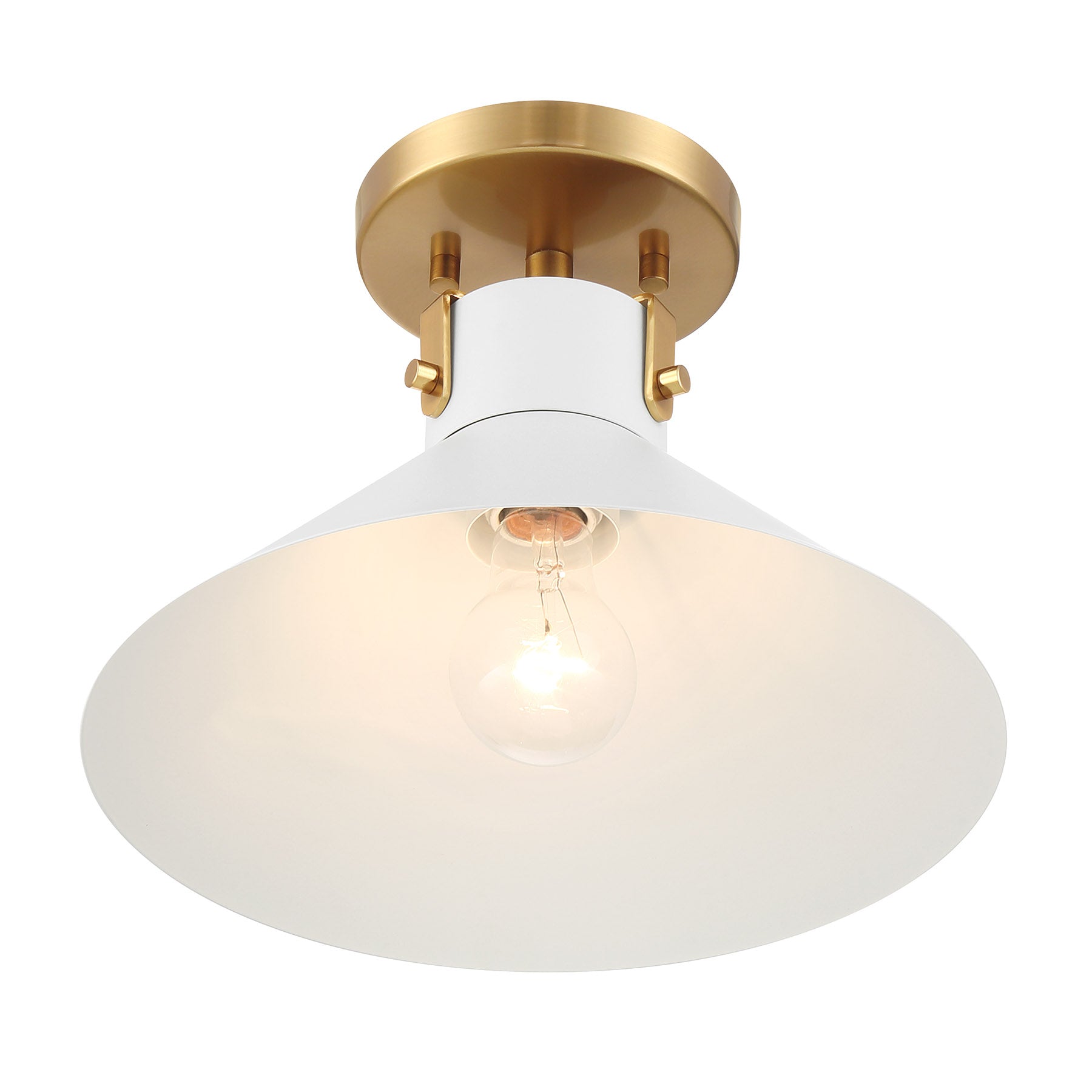 MERIDIAN, CONTEMPORARY SEMI-FLUSH 2, SEMI FLUSH MOUNT LIGHT