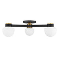 MERIDIAN, MID-CENTURY MODERN SEMI-FLUSH, SEMI FLUSH MOUNT LIGHT