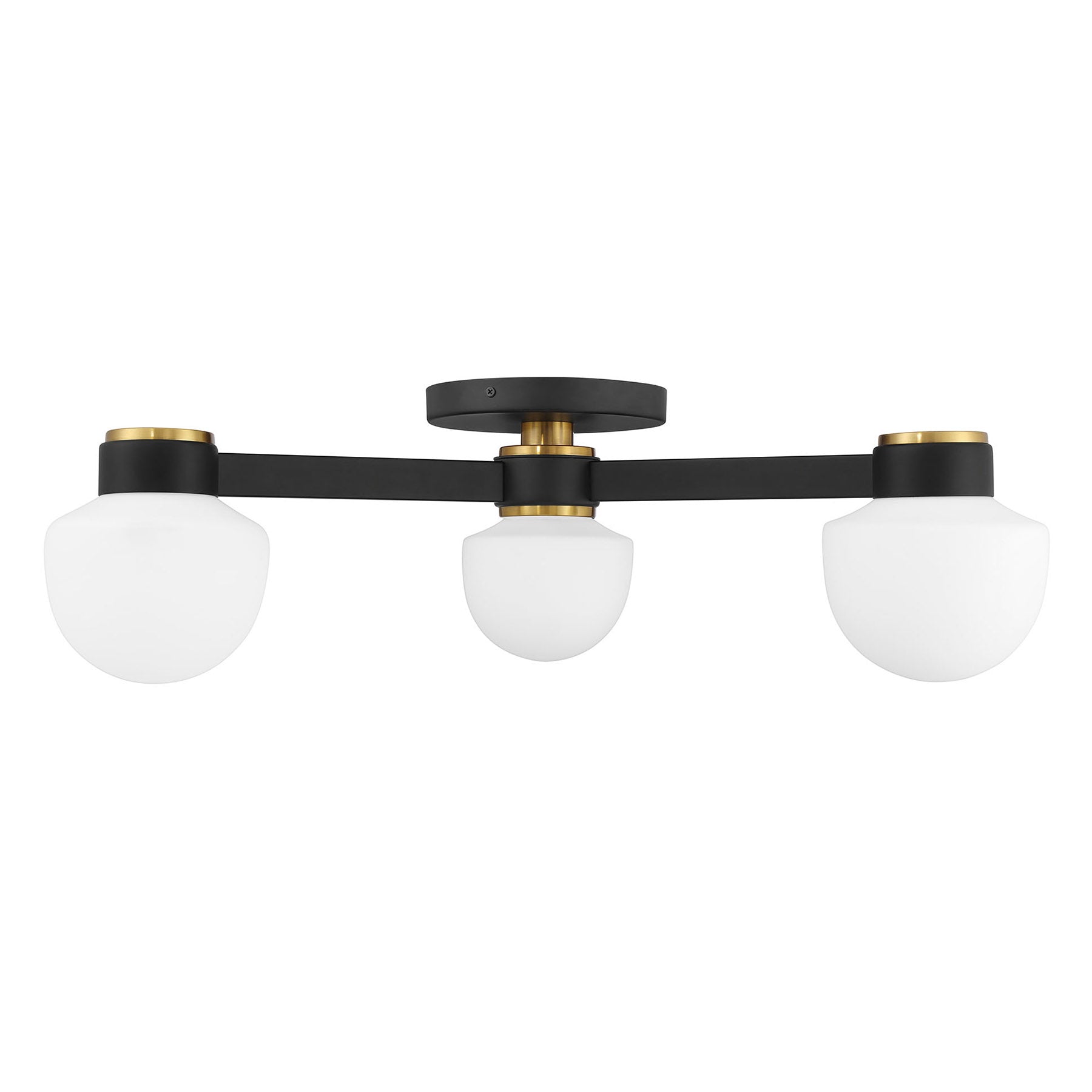 MERIDIAN, MID-CENTURY MODERN SEMI-FLUSH, SEMI FLUSH MOUNT LIGHT